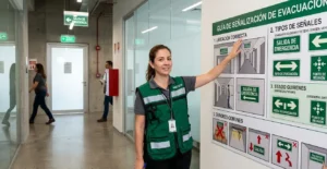 Señalización de evacuación: ubicación, tipos y errores comunes